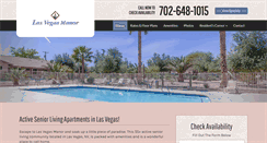 Desktop Screenshot of lasvegasmanorapts.com